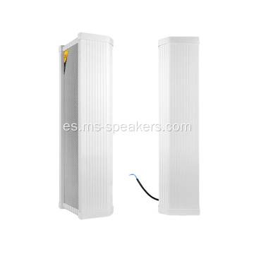 20-40W Aluminio Active Column Speaker Professional Metal PA